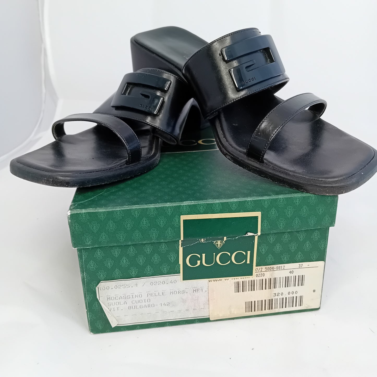 Gucci black sandals
