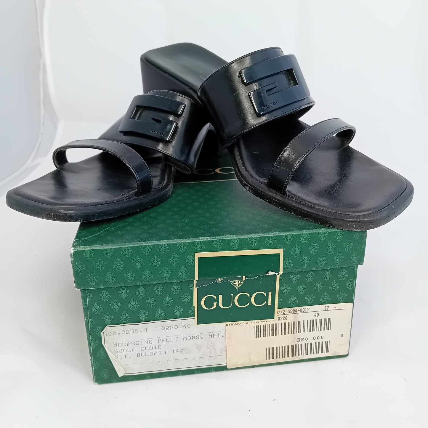 Gucci black sandals