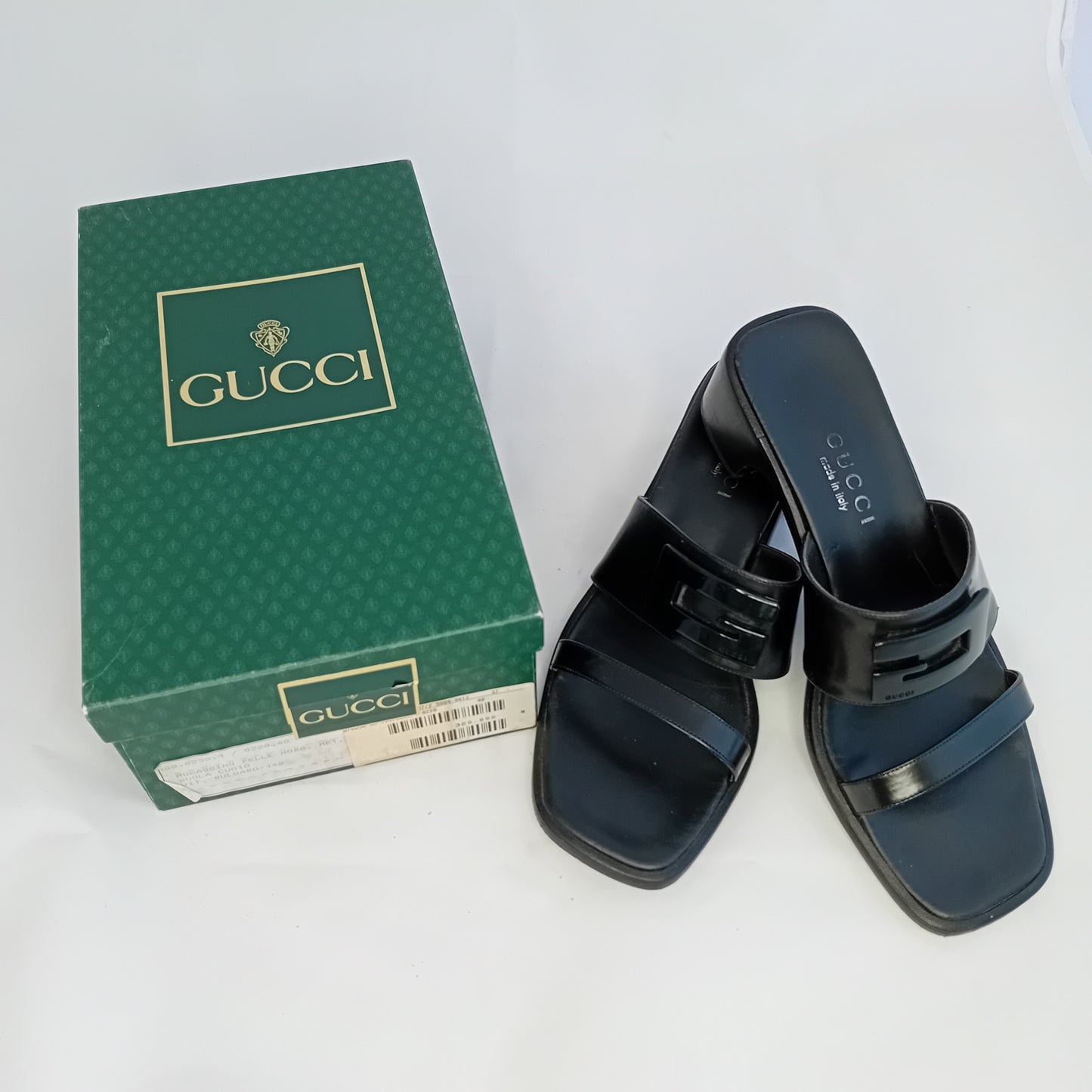 Gucci black sandals
