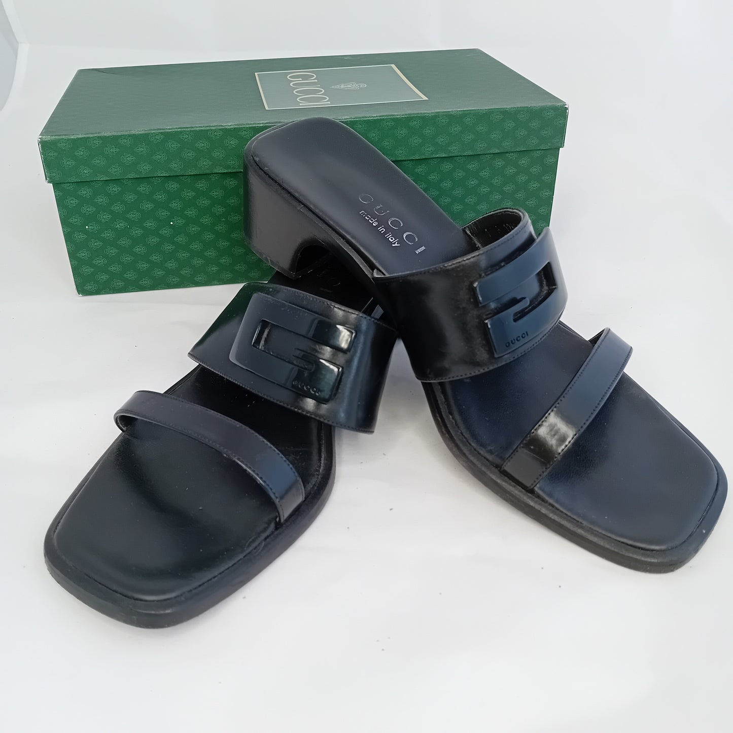 Gucci black sandals