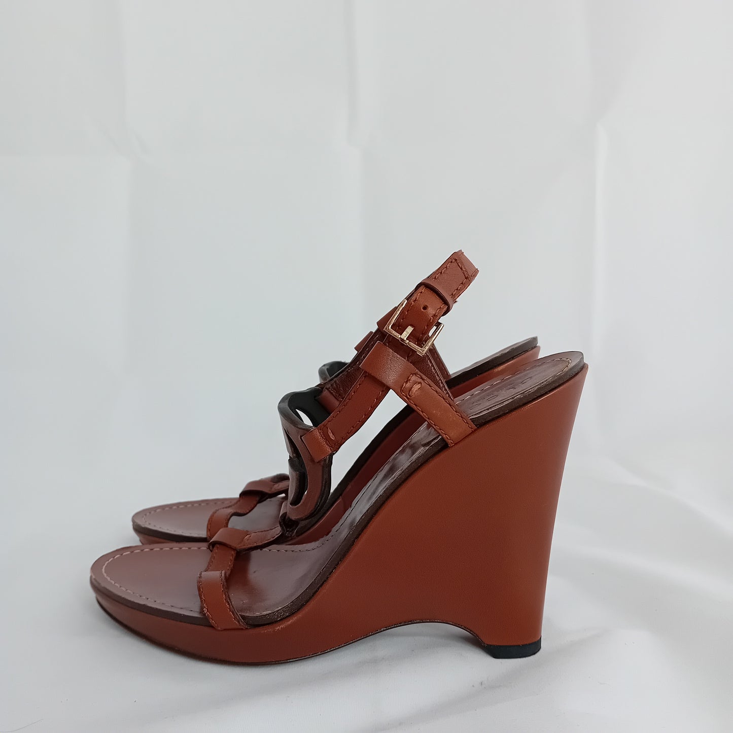 Gucci brown platform
