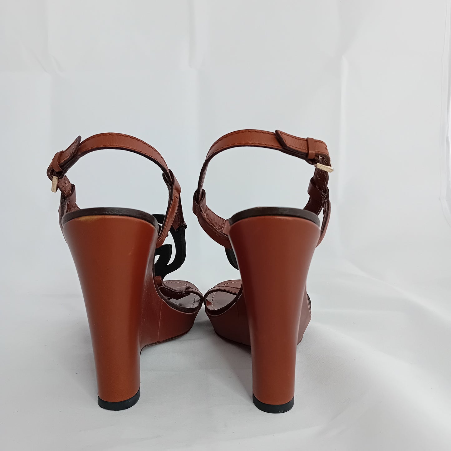Gucci brown platform