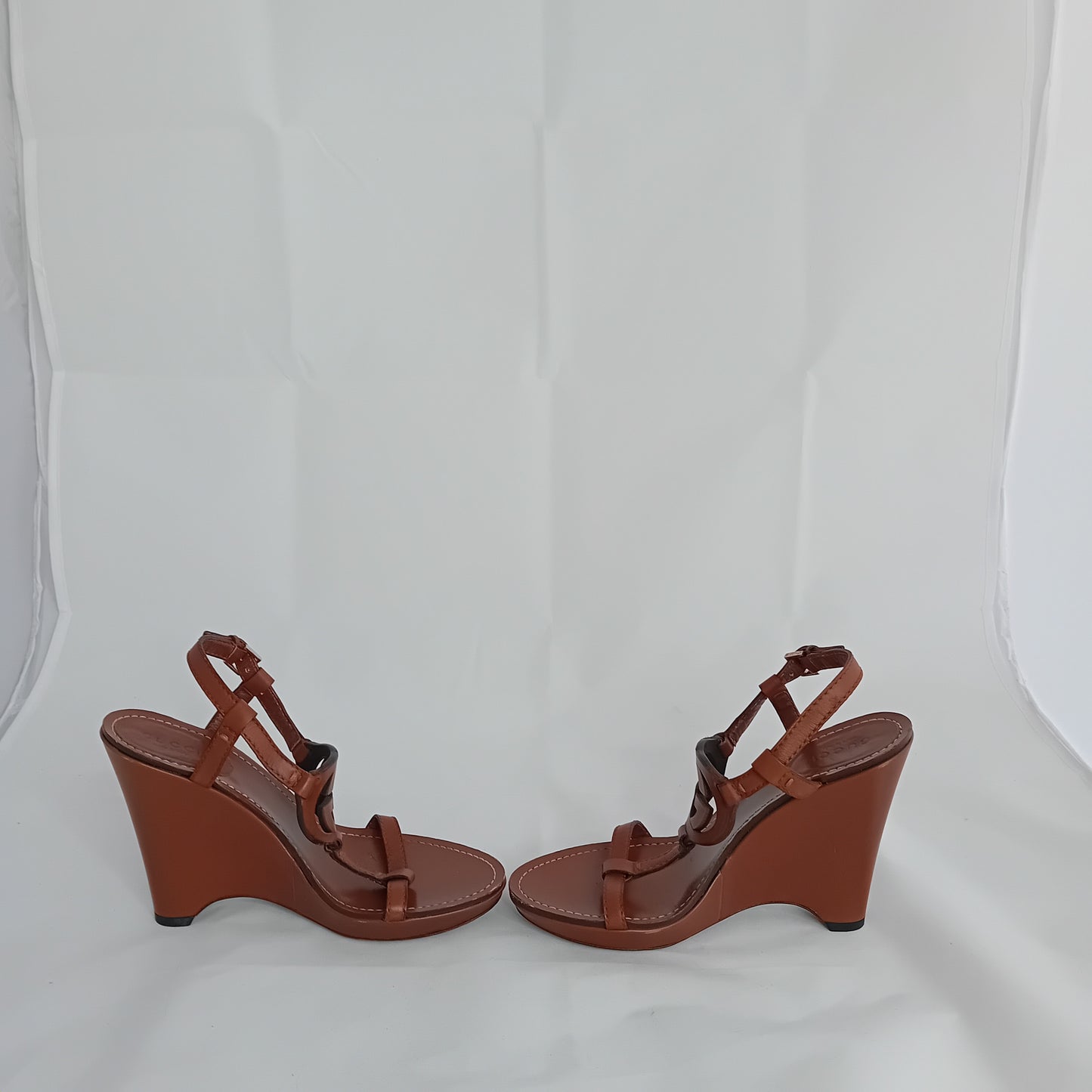 Gucci brown platform