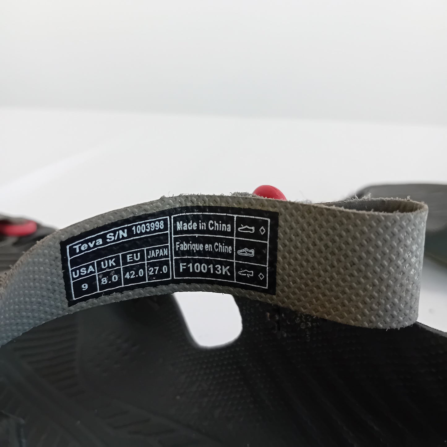 Teva black sandals