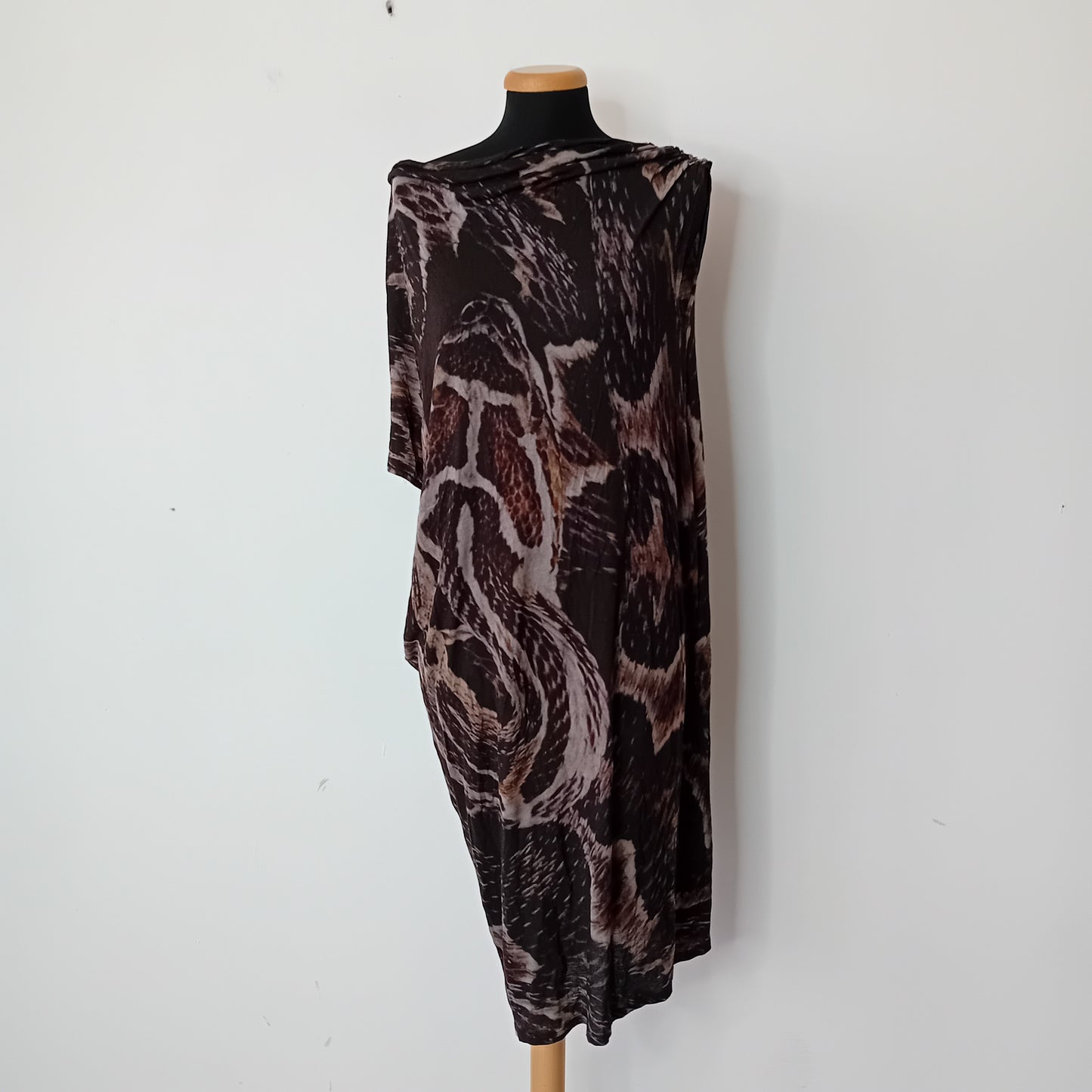 Lanvin brown dress