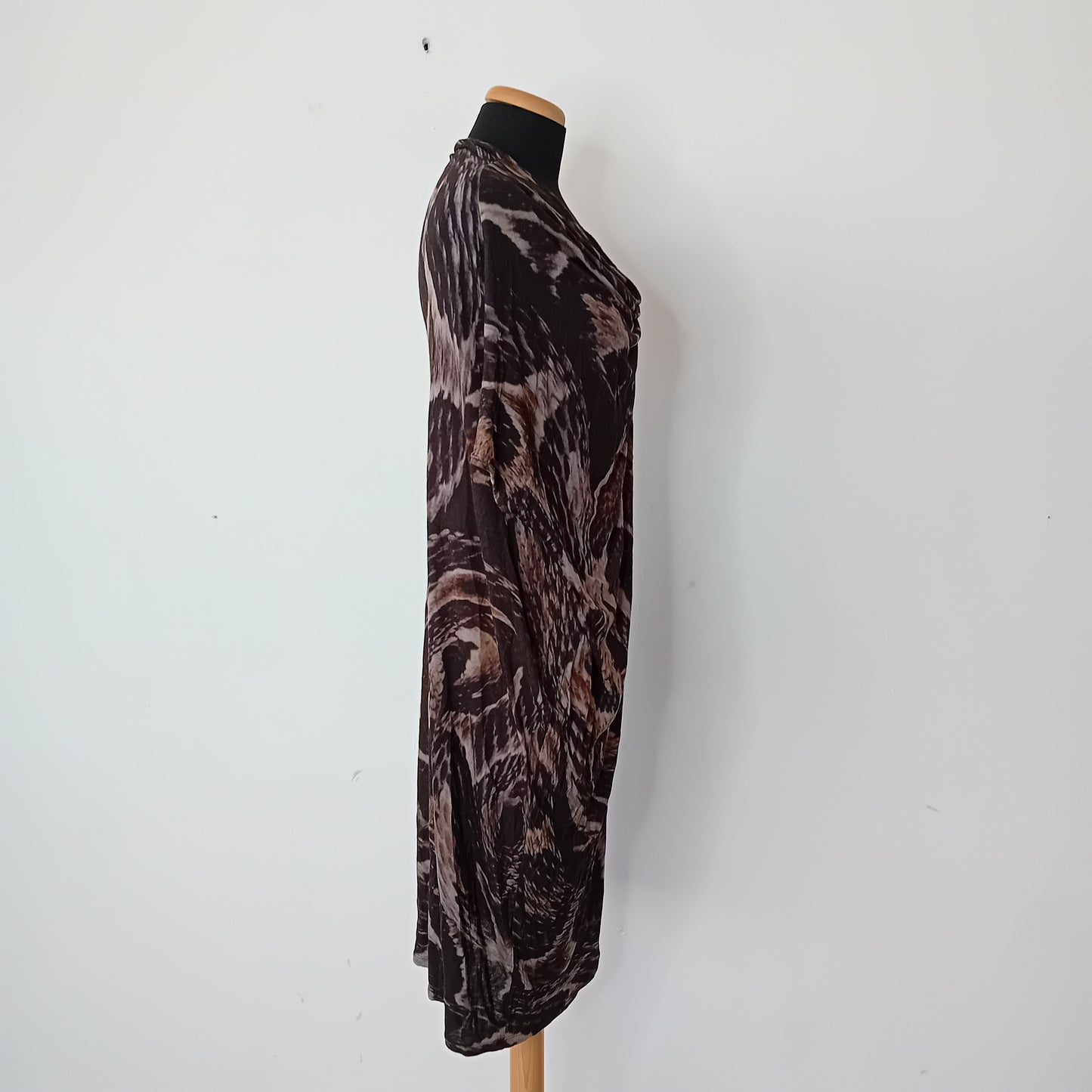 Lanvin brown dress