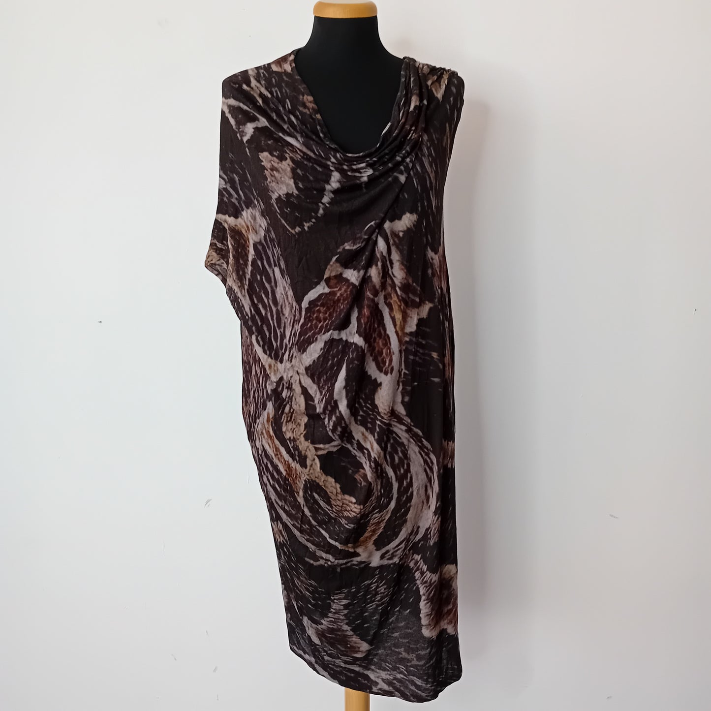 Lanvin brown dress