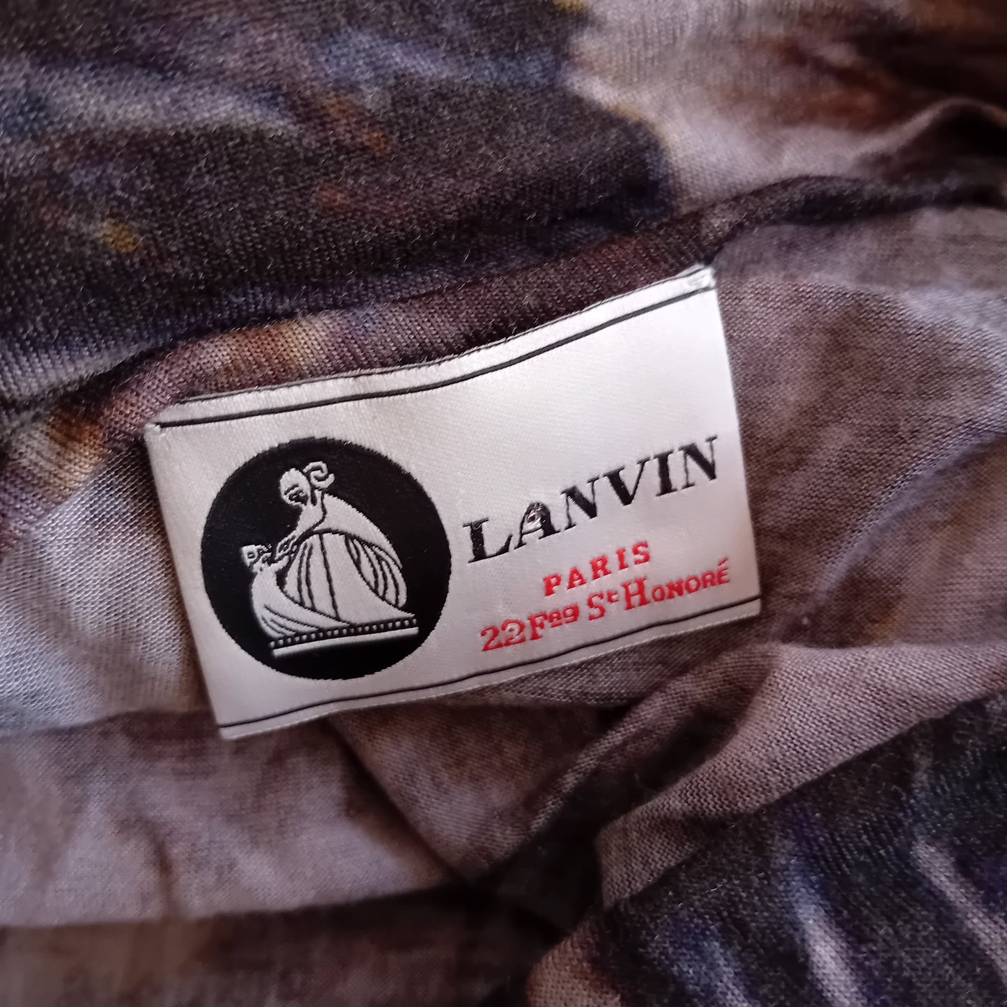 Lanvin brown dress