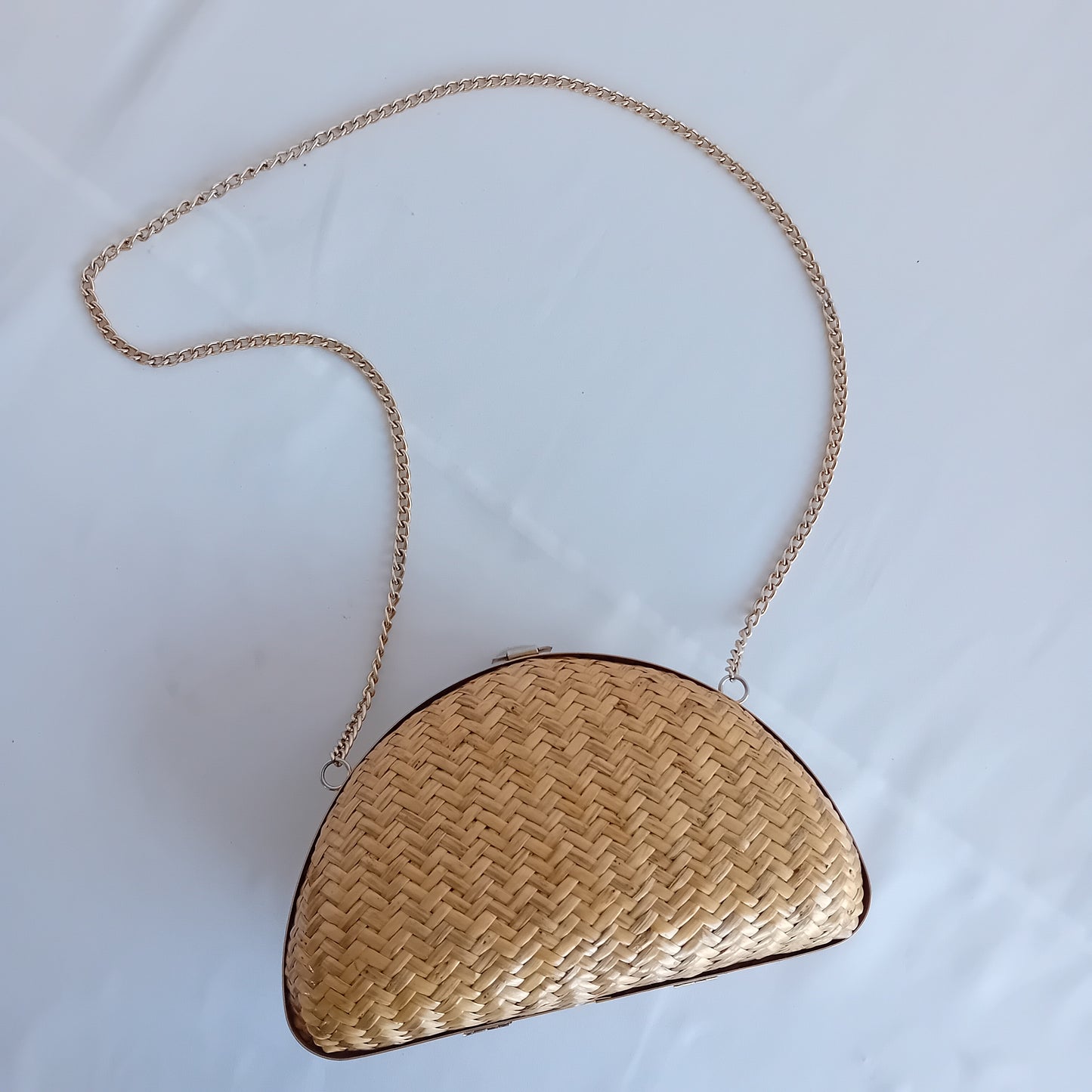 Borsa vintage in paglia V. Valentino
