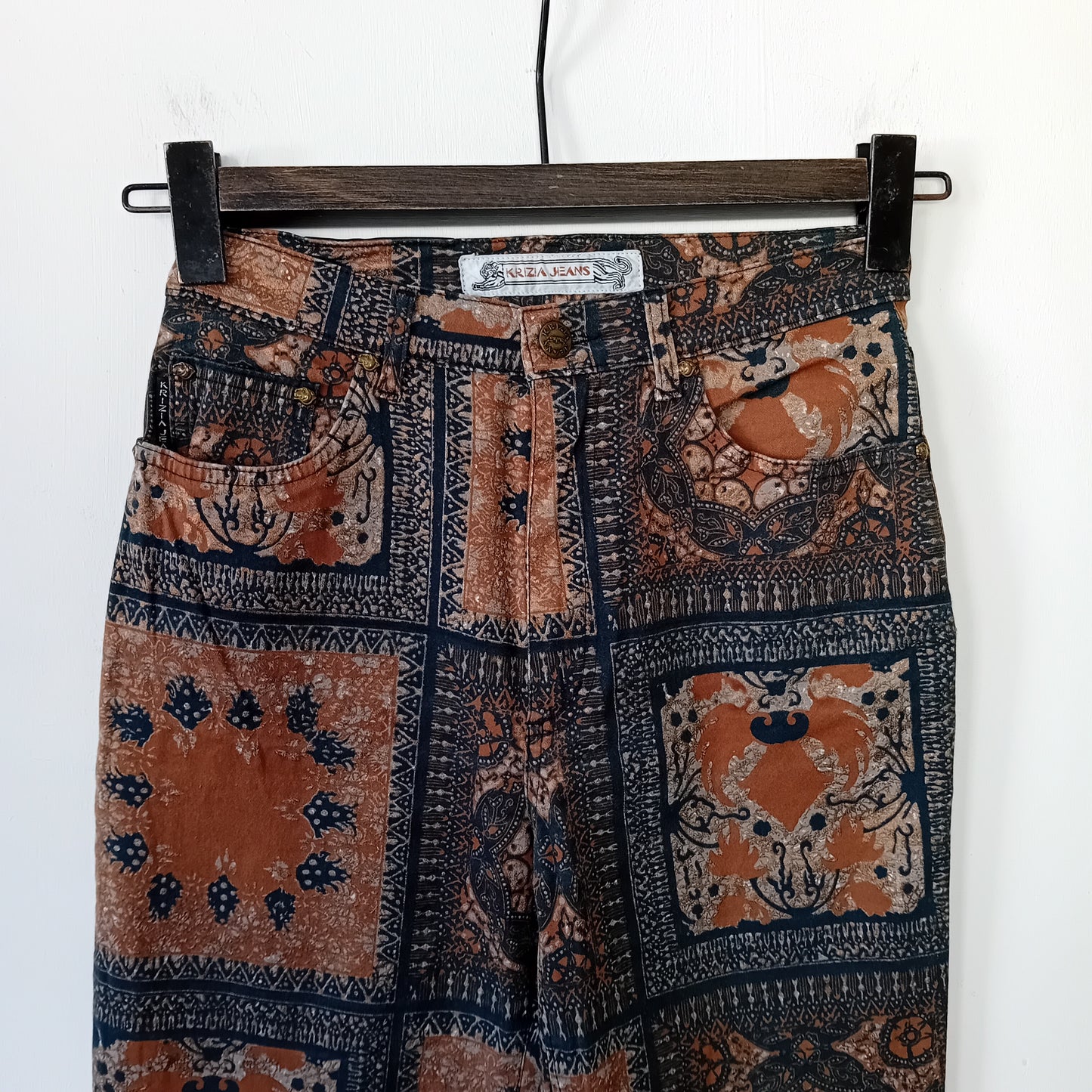 Krizia jeans brown