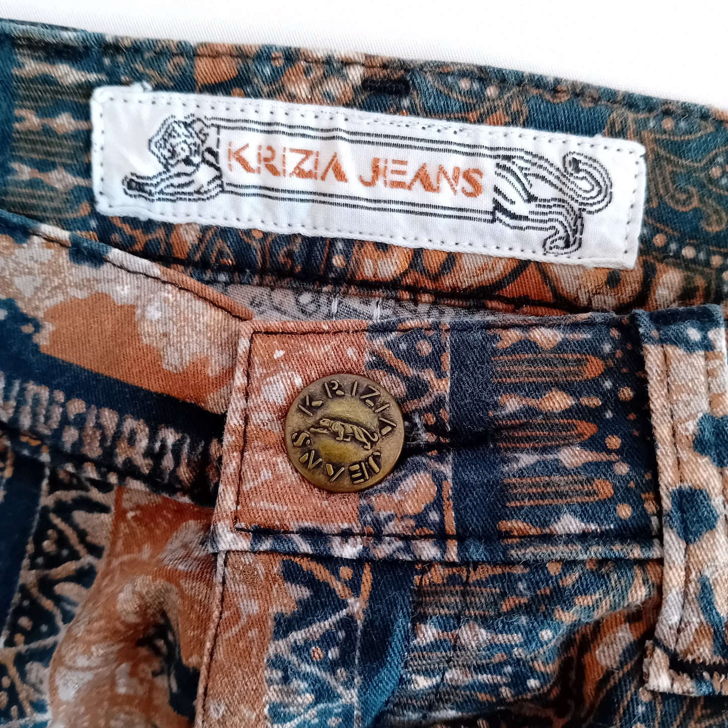 Krizia jeans brown