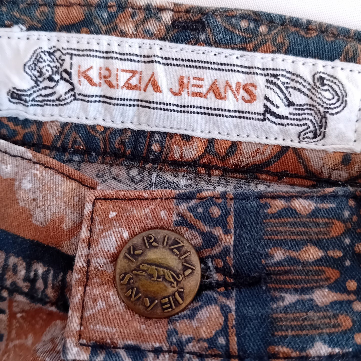 Krizia jeans brown