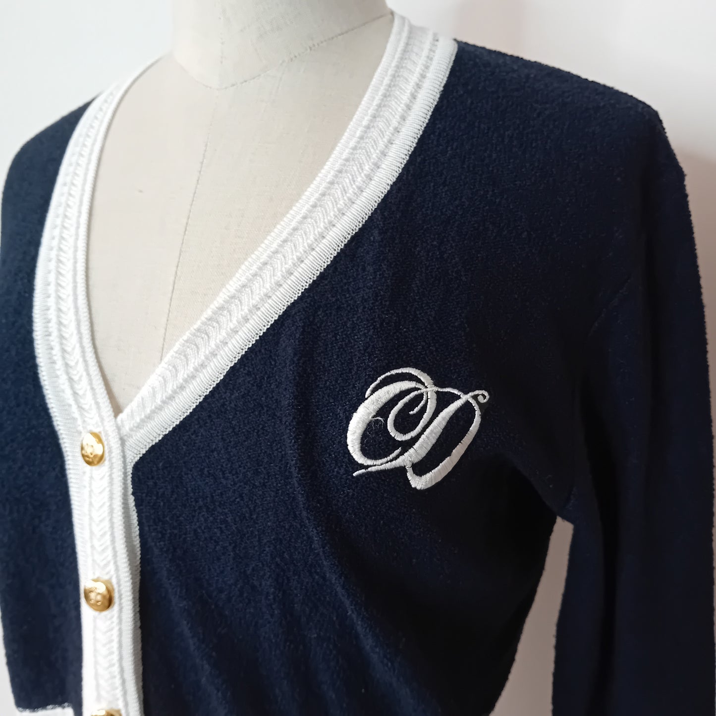 Cardigan donna vintage Christian DIOR