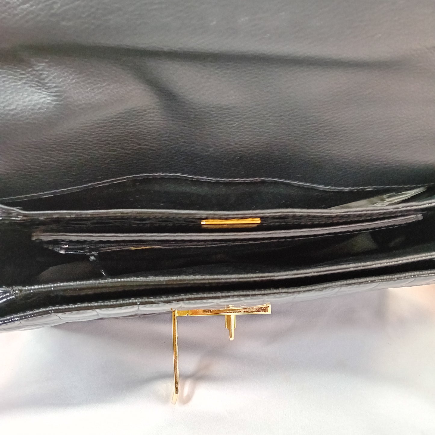Borsa in coccodrillo
