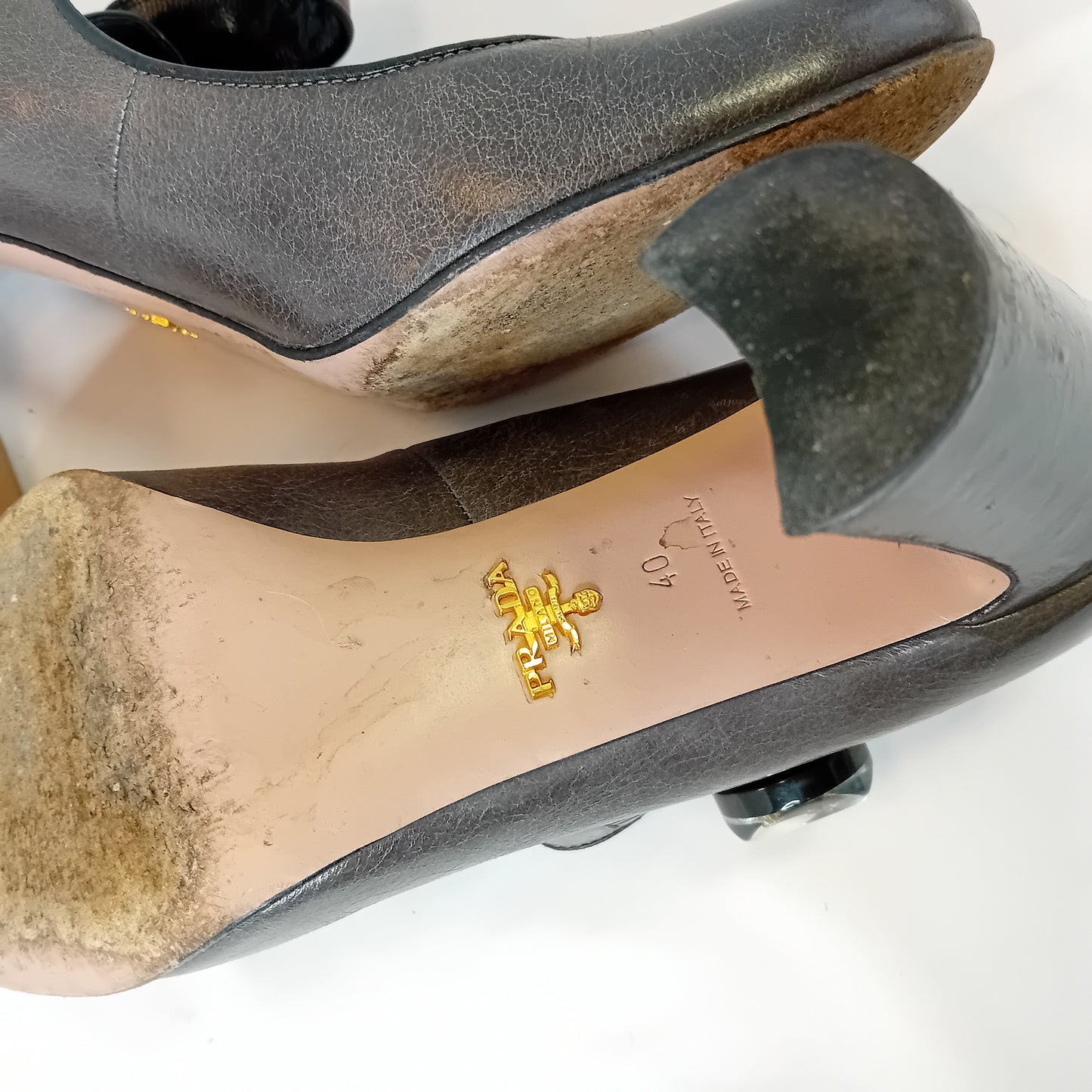 Prada mary jeane grigie