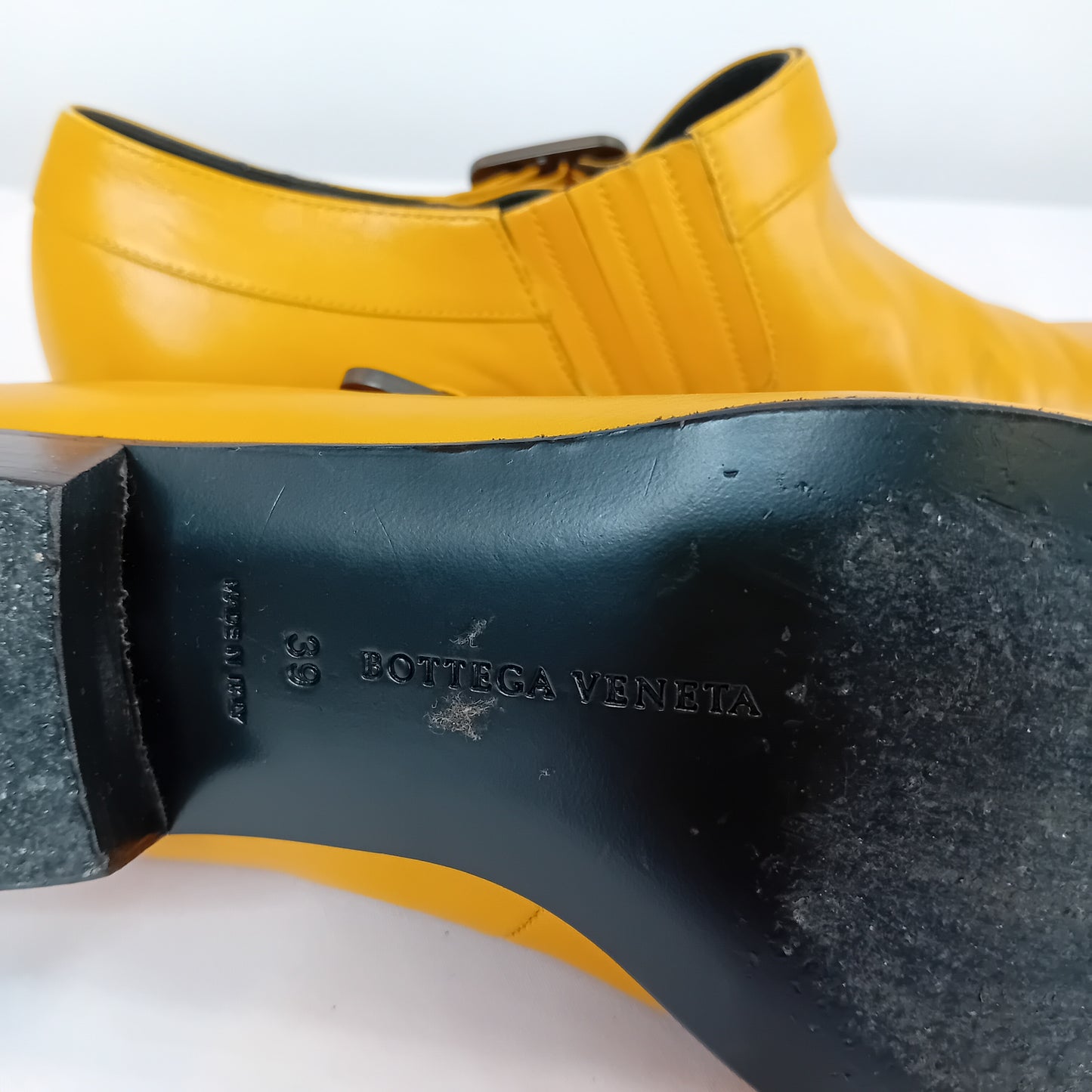Bottega veneta bootie giallo
