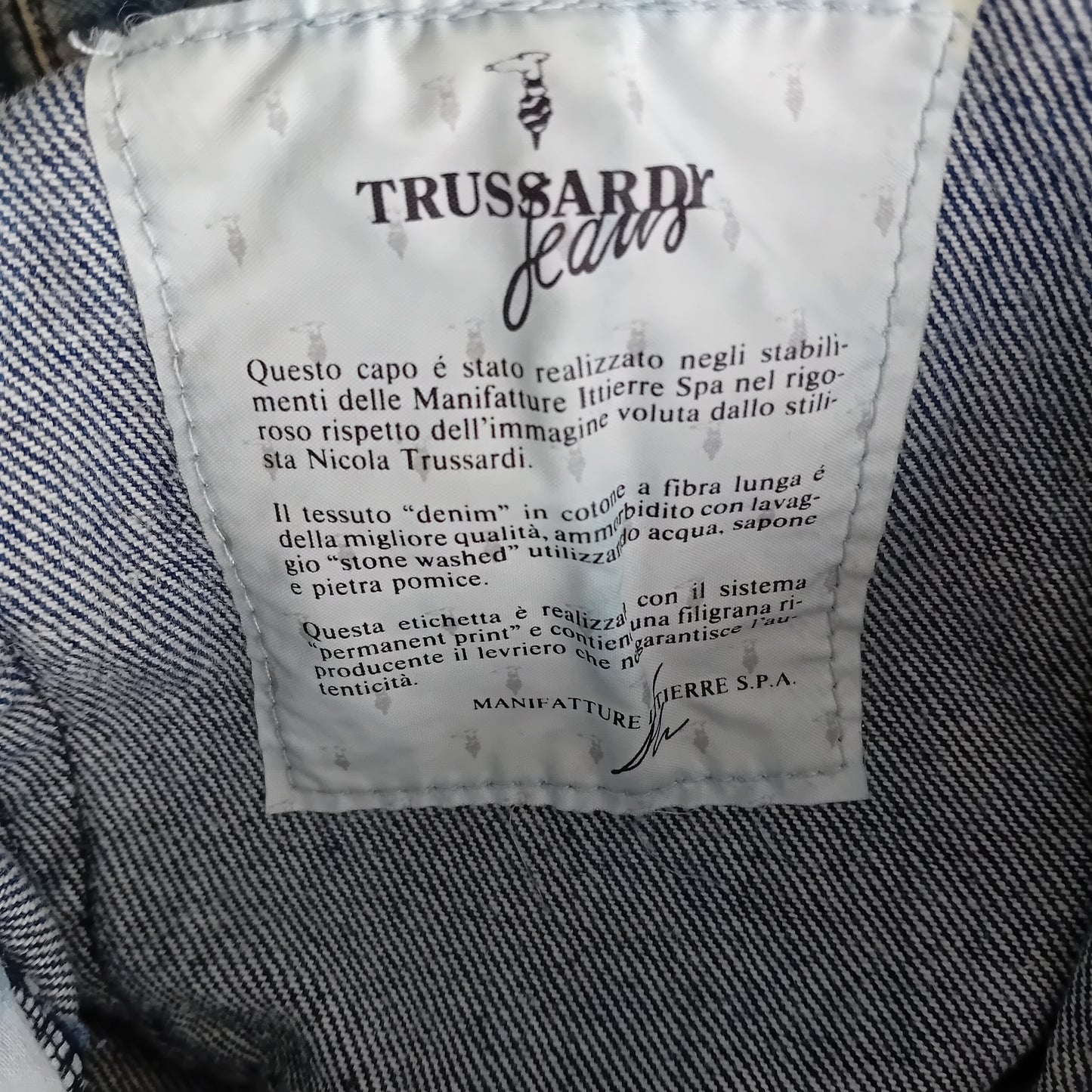 Trussardi denim