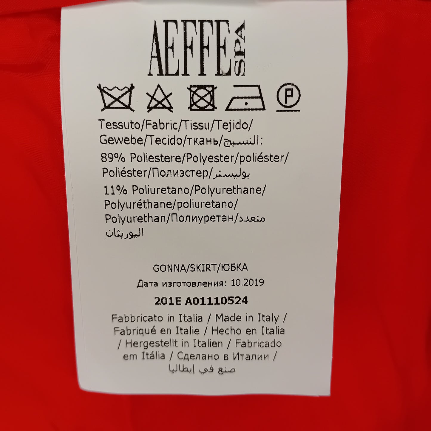 Gonna a tubino MOSCHINO COUTURE