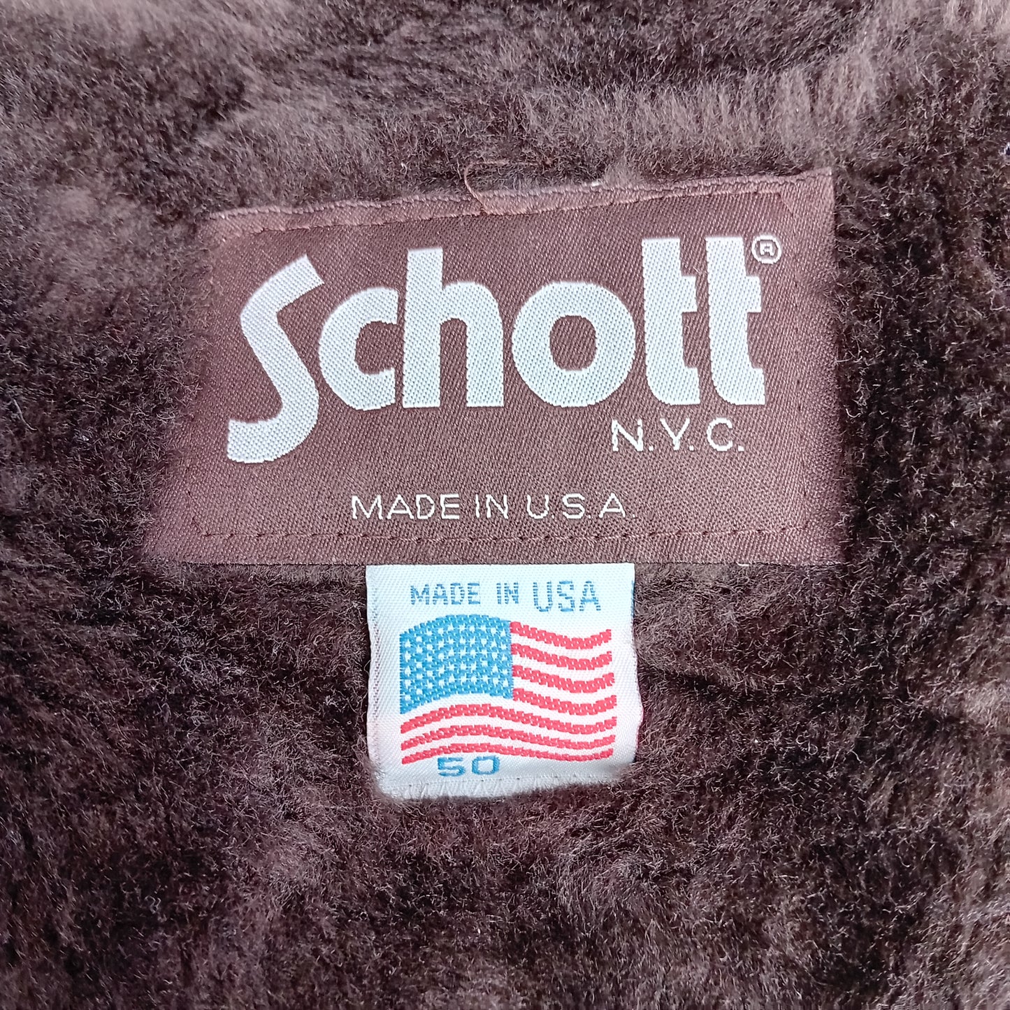 Schott giacca in pelle