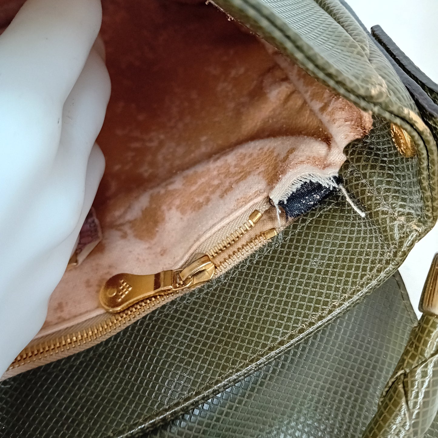 Bottega Veneta borsa verde