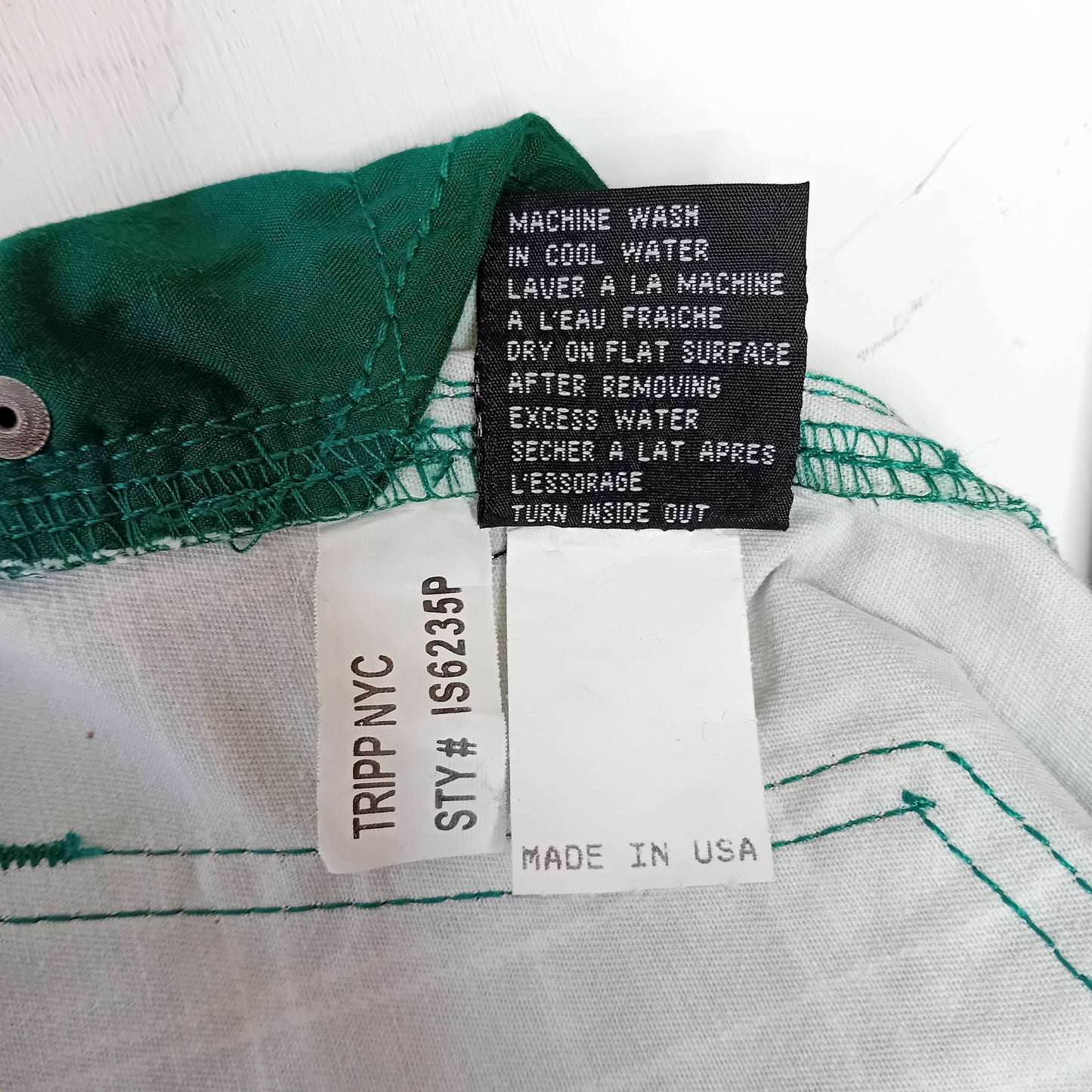 Pantaloni skinny Tripp NYC in tartan verde