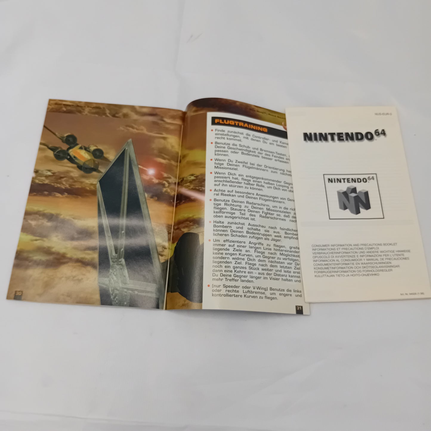 Star Wars Rogue Squadron N64 PAL con scatola