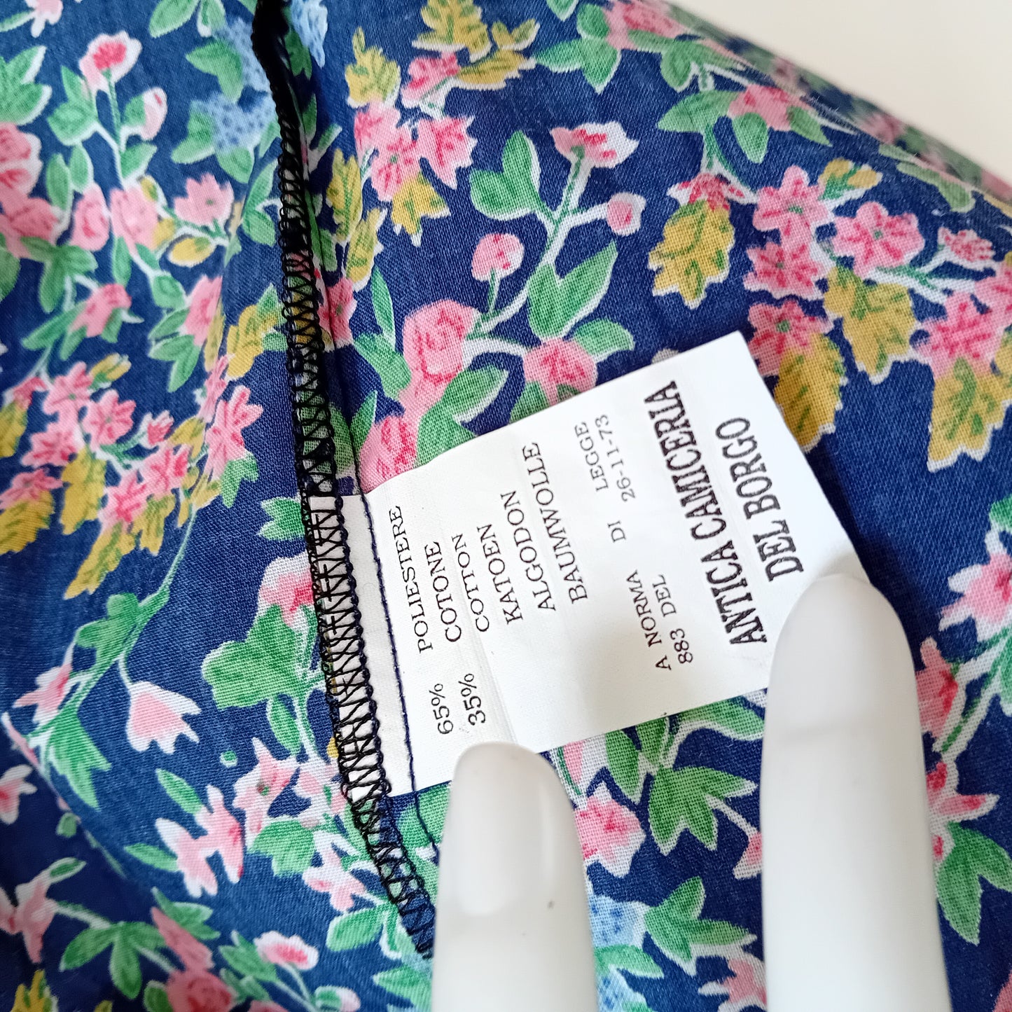 Camicia floreale vintage