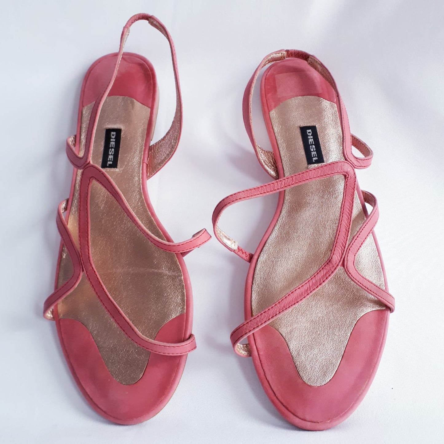 Diesel pink sandals