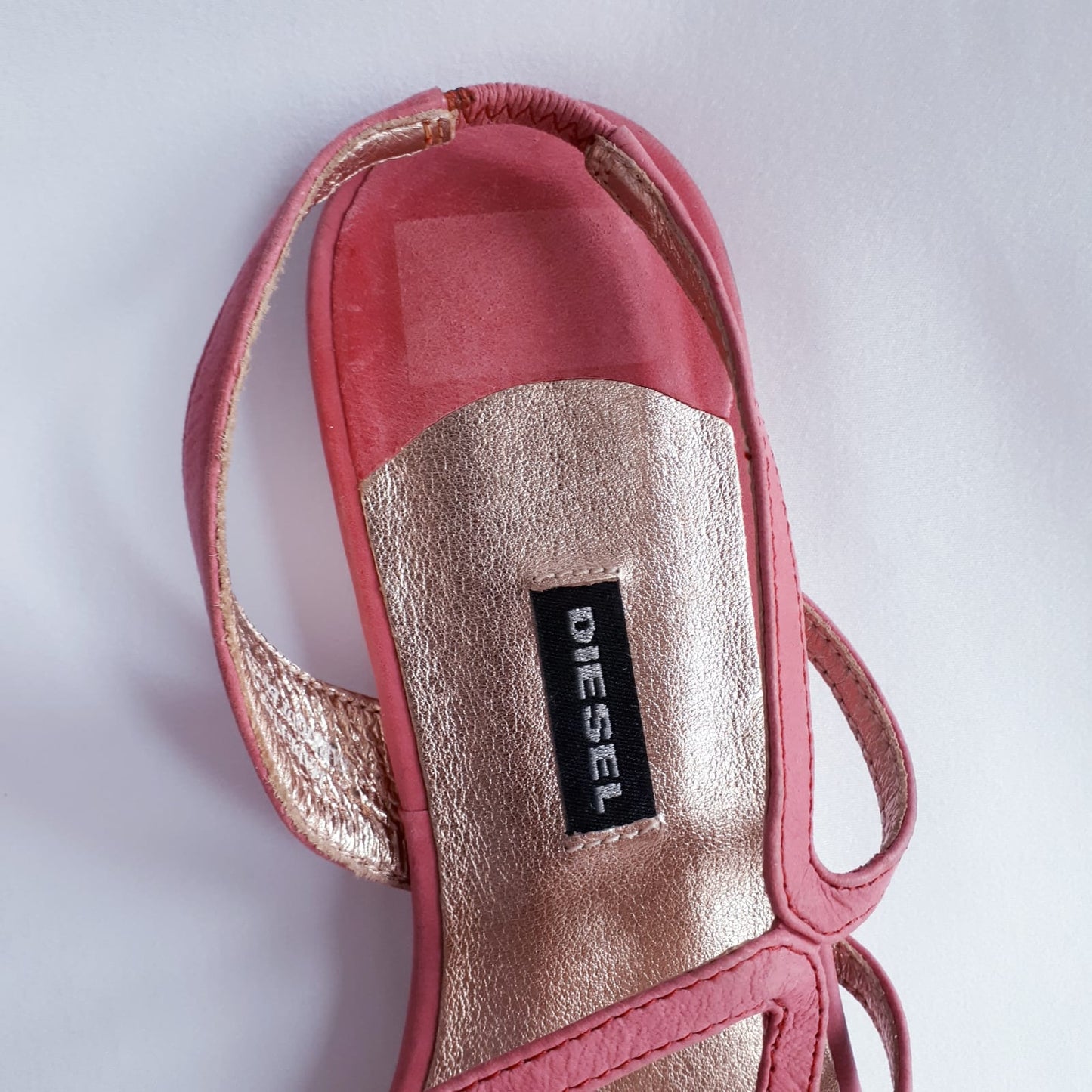 Diesel pink sandals