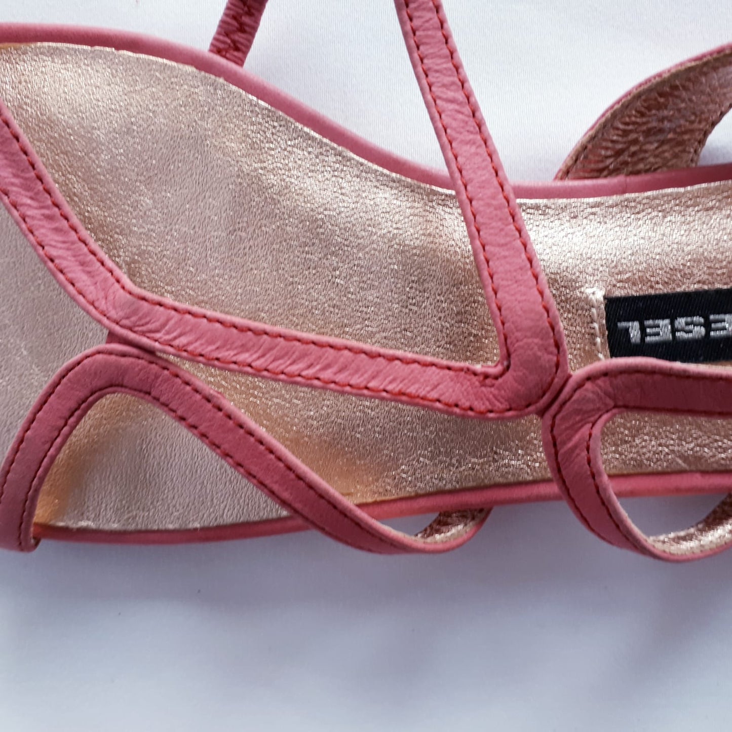 Diesel pink sandals