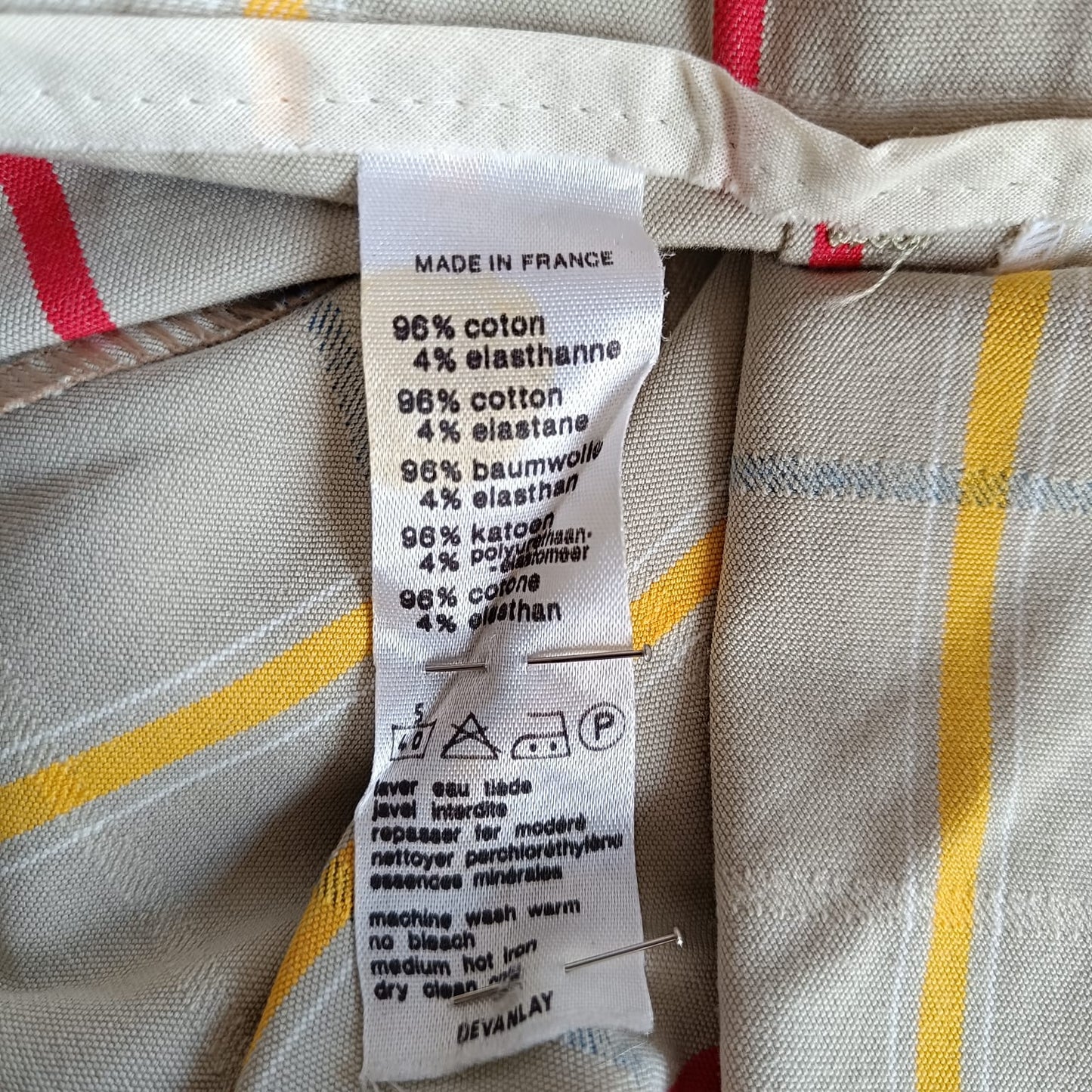Pantaloni vintage CHEMISE LACOSTE