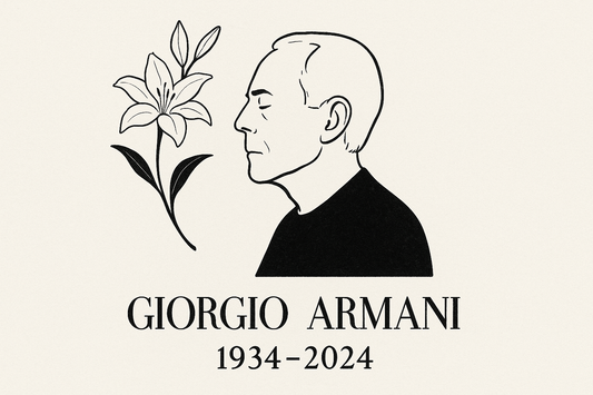Addio, Giorgio Armani.