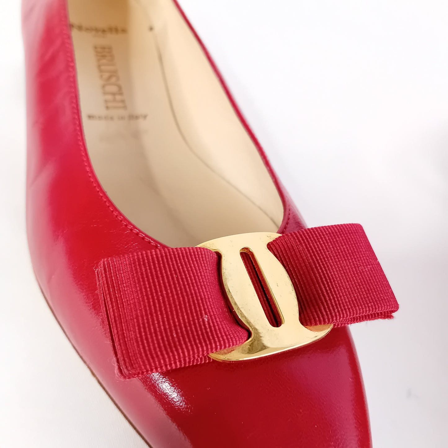 Ballerine BRUSCHI red