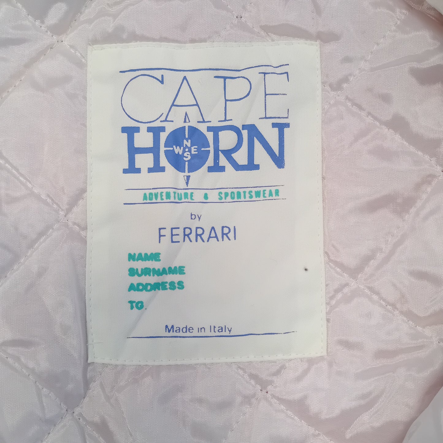 Cape horn Ferrari jumpsuit