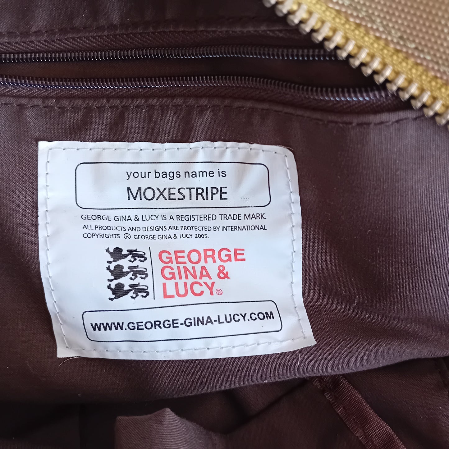 GGL yellow bag