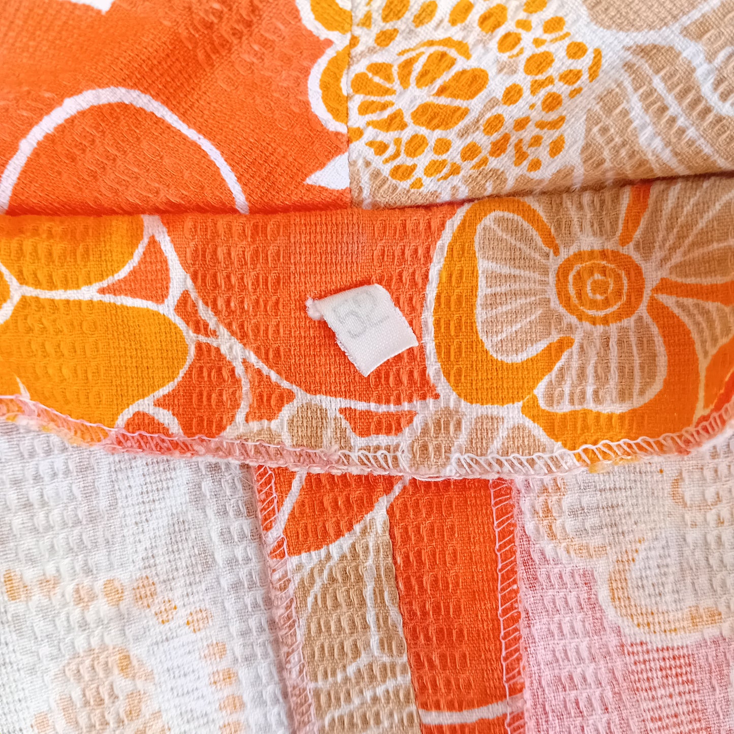 Orange flower dress