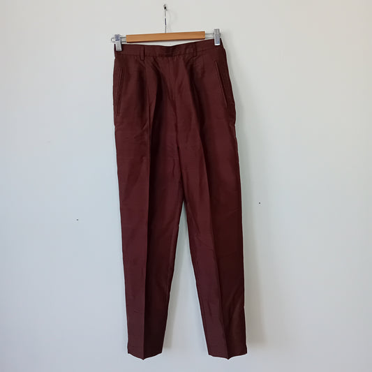 NY Industries brown silk pants