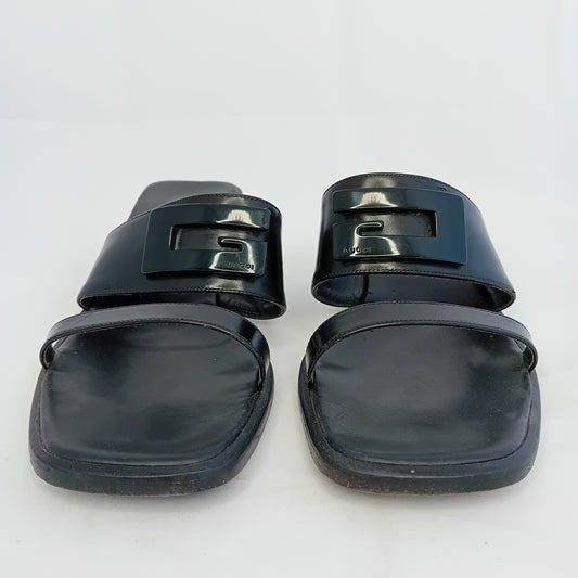 Gucci black sandals