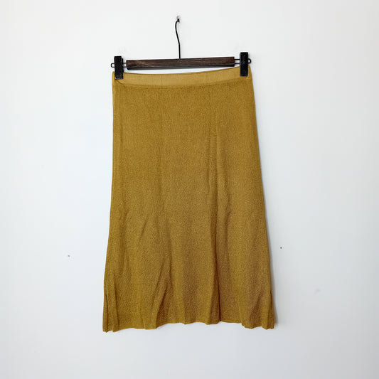 BV gold skirt