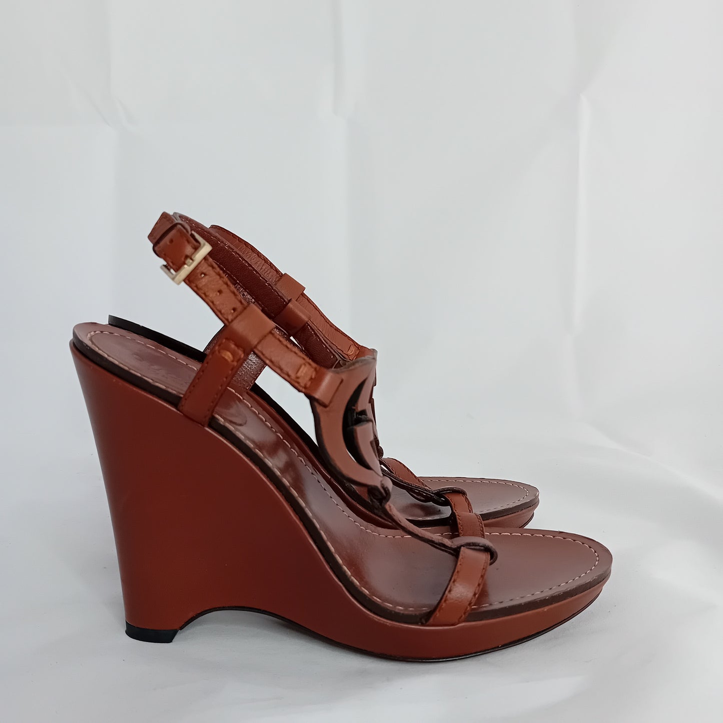 Gucci brown platform