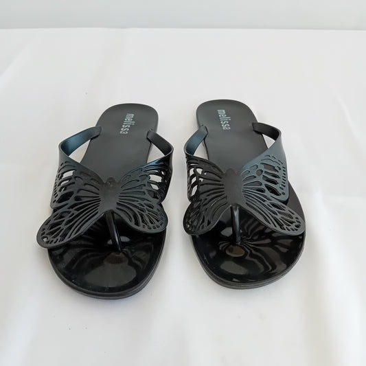 Melissa black flat