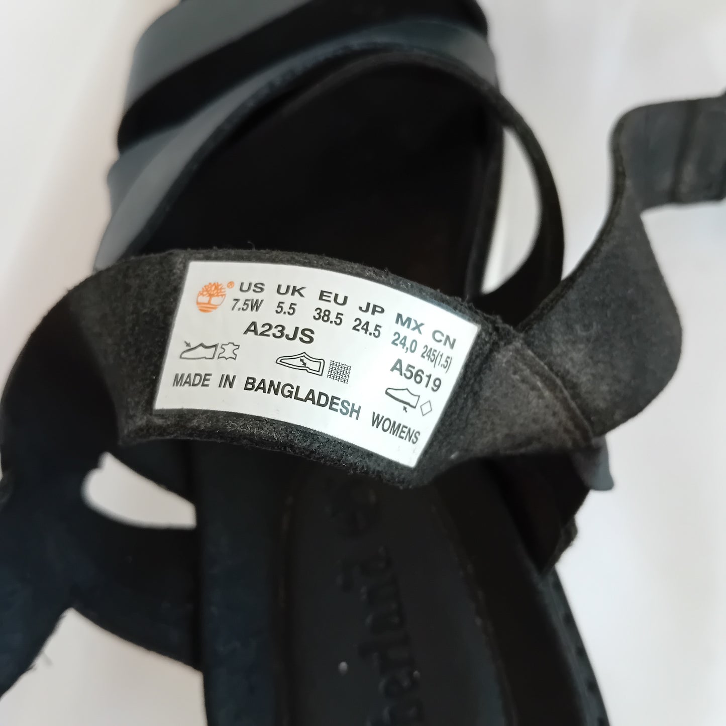 Timberland black sandals