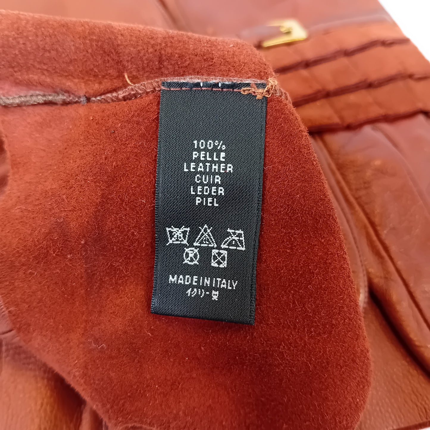 Dsquared 2 guanti pelle