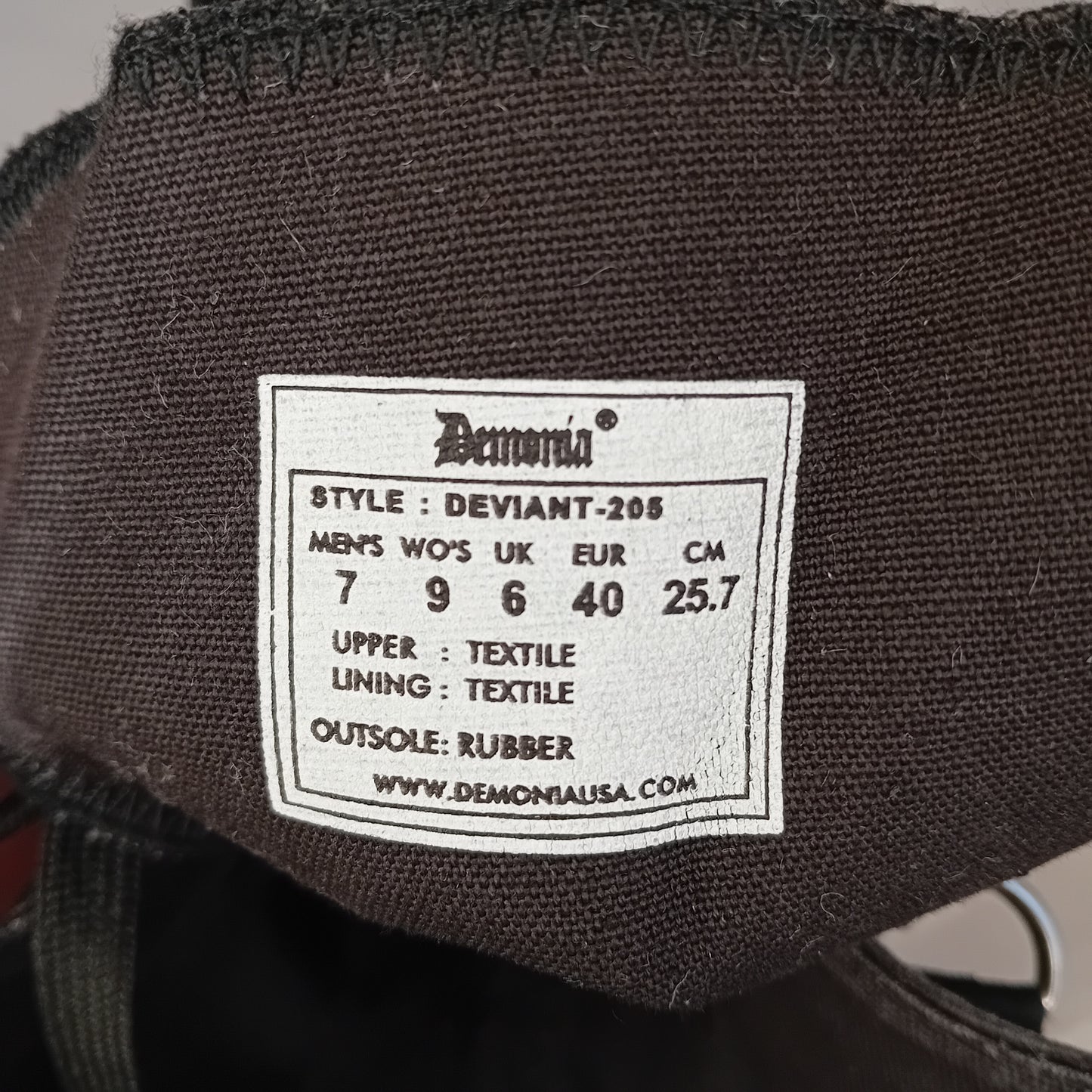 Sneakers Demonia Deviant 40
