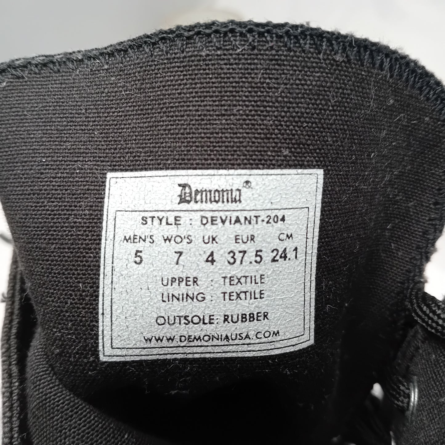 Sneakers Demonia Deviant 37.5