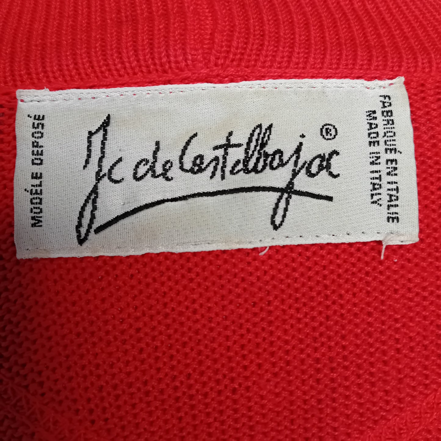 Cardigan vintage JEAN-CHARLES DE CASTELBAJAC