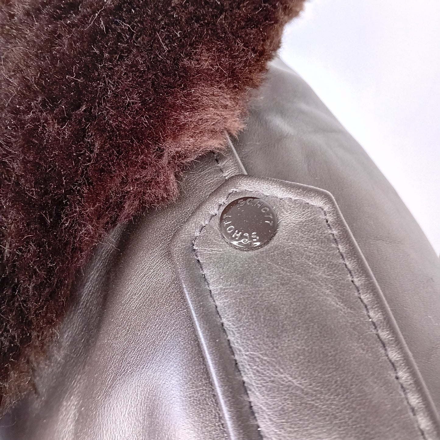 Schott giacca in pelle