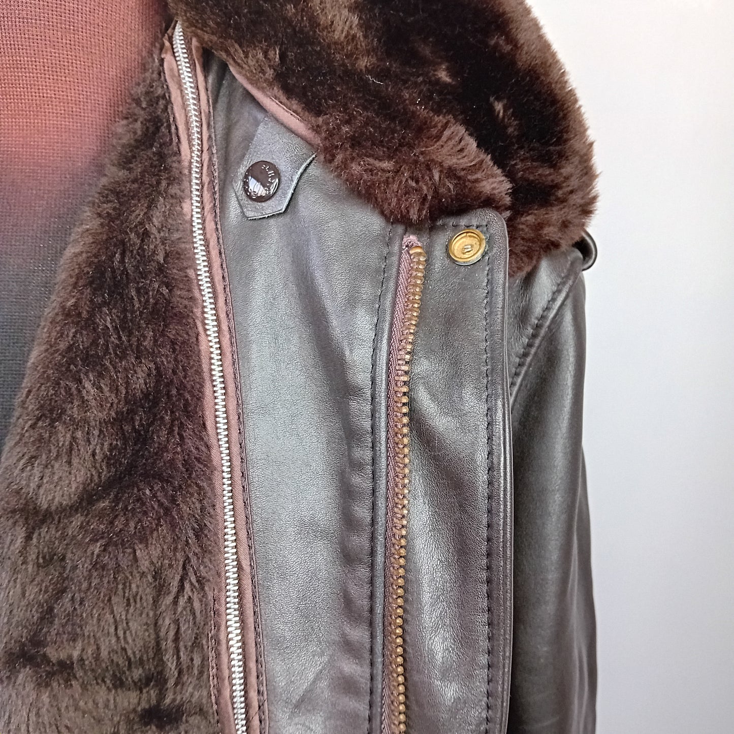 Schott giacca in pelle