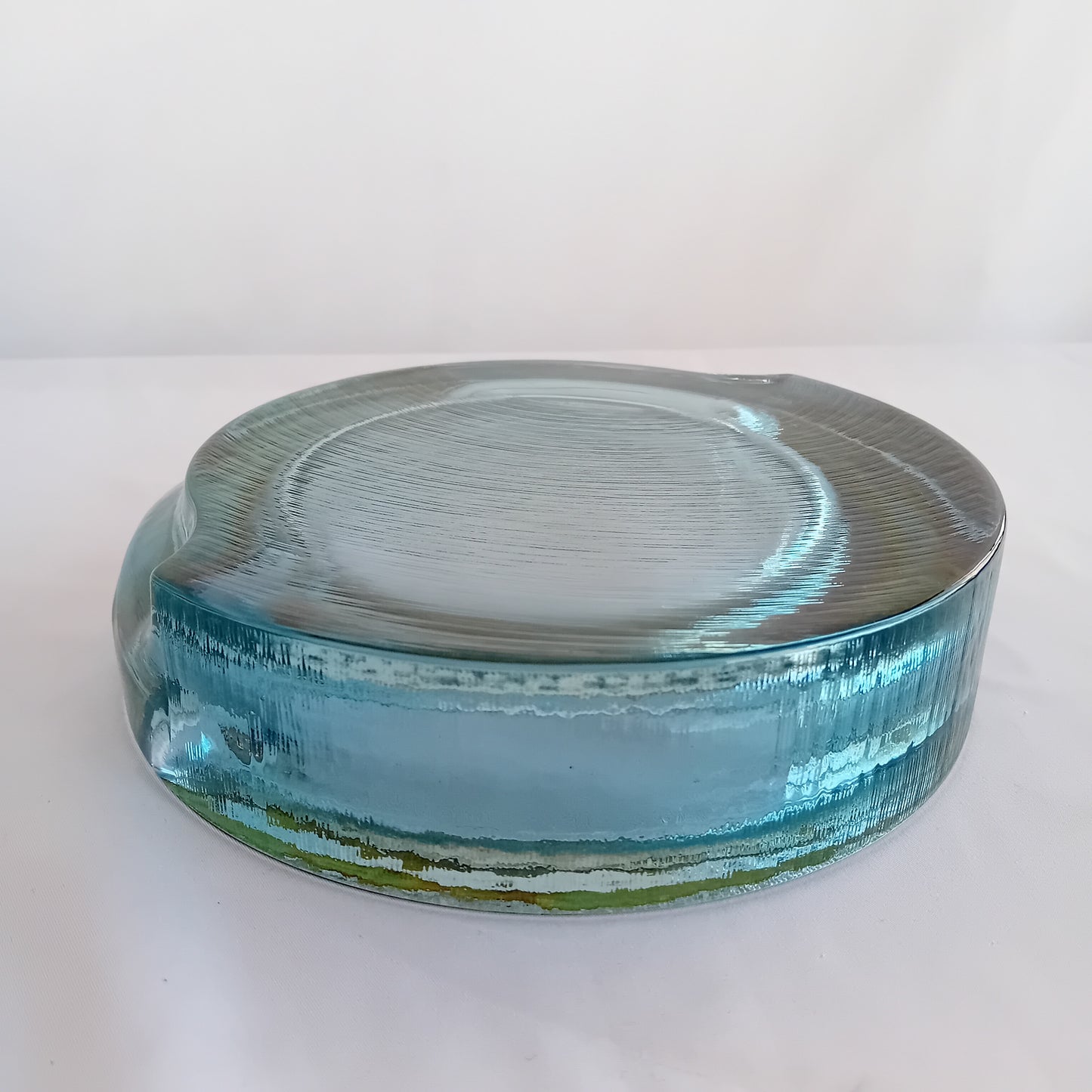 Posacenere in cristallo e argento Arnolfo di Cambio