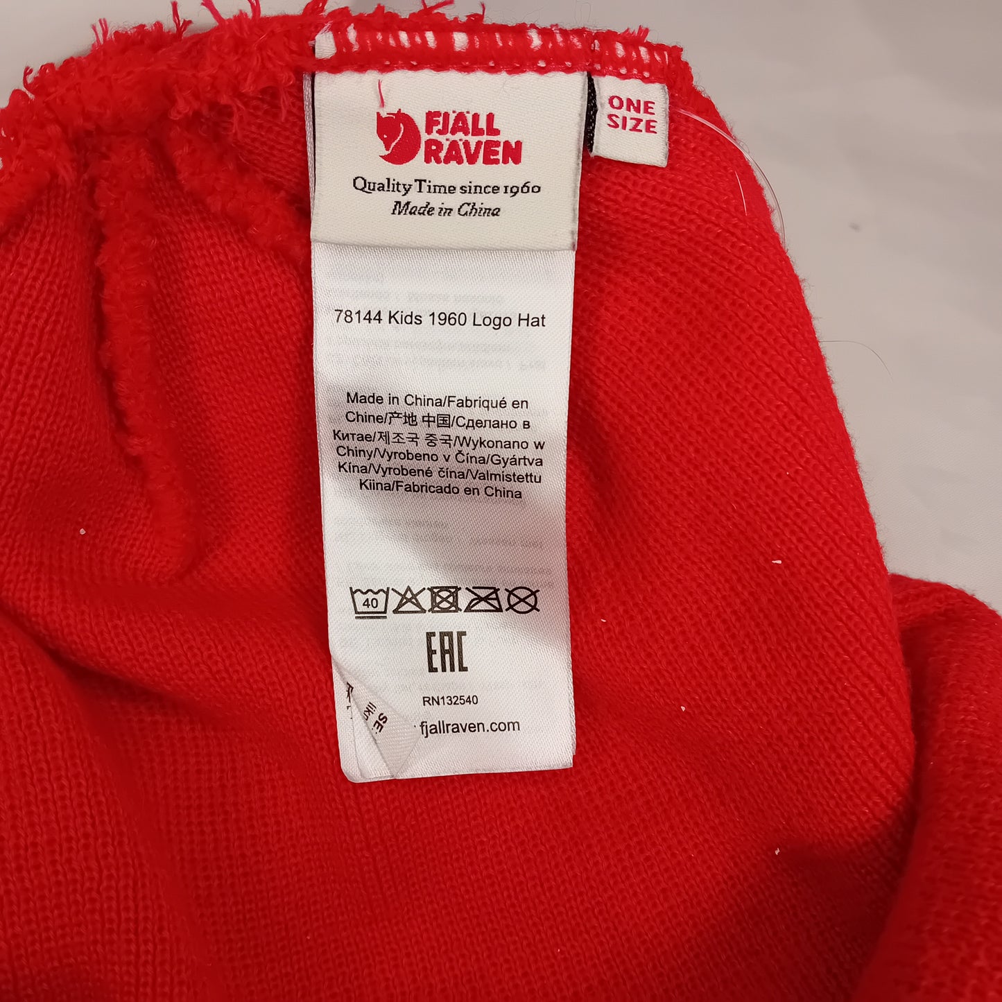 Fjallraven cappello rosso